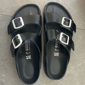 Rare Birkenstock collab w net-a-porter black and white Arizona Avantgarde 41, 10